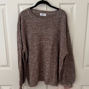 Zenana Outfitters Women's Brown Crewneck Sweater